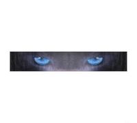 3D Car Windshield Sticker Terror Eye Decal 52x8 Inch | 3D Windshield Sticker,Car Front Rear Decal