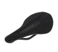 3D Carbon Fiber Cycling Saddle, Wireless Shock Absorbing Bike Seat with Hollow Design, 3D Printed Breathable Road and Mountain Bike Saddle for Long Distance Rides