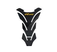 3D Carbon Fiber Motorcycle Fuel Tank Pad Cover Protector Decal Stickers for Yamaha R15 V3 Accessories Decals