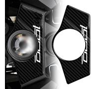 3D Carbon Fiber Triple Tree Yoke Cover Protector Tank Pad Case For Z1000SX 2011 2012 2013 2014 2015 2016 2017