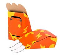 3D Cardboard Dinosaur Assembly Toy Set For Kids Birthday Party Interactive 3D Paper Dinosaur Puppets Handmade Craft Set