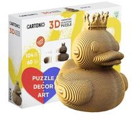 3D Cardboard Jigsaw Puzzle Sculpture Duck Age 14+ 104 Pieces Approx 18cm H