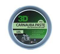 3D Carnauba Paste Wax - 11oz - #1 Grade Carnauba - Superior Hydrophobic, Long Lasting Protection Wax
