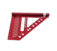 3D Carpenter's Tool for Tracing Triangular Angles 22.5-90 Degrees - Triangular for Routing and Measurement, for Construction Work Carpentry Workshop Home Gift Man Father