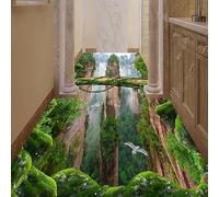 3D Carpet Runner Optical Illusion Living Room Print Pattern Area Rug Home Decor Carpet Mat Non Slip Abstract Thrilling Decoration (Rug S,80x120 cm)