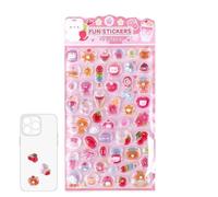 3D Cartoon Animal Stickers for Children, Scrapbooking Decals & Reward Stickers for Classroom, Ideal for Party & Birthday, Practical for Laptops & Greeting Cards