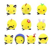 3D Cartoon Chicken Hair Lip Party Hairpin For Carnival Women Plush Animal Hair Clip Kids Dress Up Hair Bullet 10pcs