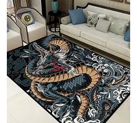 3D Cartoon Dragon Area Rugs Large Carpets For Living Room Bedroom Kids Playroom Decoration Floor Mat Door Mat(06,120 * 200cm)