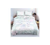 3D Cartoon Duvet Cover Set, Big Eared Dog Print, Soft Microfiber Bedding with Zipper Closure, Quilt Cover & Pillowcase for Single/Double Bed, Fade-Resistant, Perfect for Kids, Men & Women(Style-3,135*