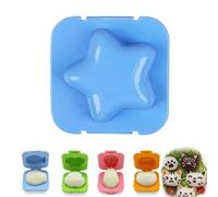3D Cartoon Egg Shaper - Fish, Car, Heart, Rabbit Molds - Hard Boiled Egg Maker & Sushi Rice Mold - DIY Rice Ball Bento Mould Accessories