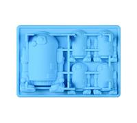 3D Cartoon Silicone Mold For Baking Chocolates Gummy Candy Jello Ice Cube Soaps Gypsum Form Plaster Mould For Star War Fans (Color : Random Color 80)