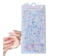 3D Cartoon Stickers for Children - Cute Animal Water Bottle Stickers, Waterproof Decorative Adhesive Books | Reusable Classroom Reward Student, Game Awards Creative Journals L