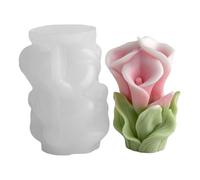 3D Carving Silicone Molds Multipurpose Silicone for Resin Casting Making Soap Candy Chocolate Cake Baking Flower Flower Cast Set Unique Cast