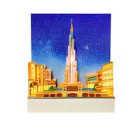 3d Castle Calendar 2027, 3D Tear Away Time Piece Calendar Memo Pad 2027