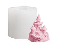 3D Castle Mold - Art Project Reusable Silicone Mould | 3D Castle Casting Mold - for Epoxy Resin Plaster Soap School Project Studio Family Gathering