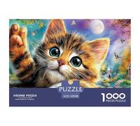 3D Cat Formidable 1000-Piece Jigsaw Puzzles for Adults An Odyssey of Impossible, Hard, And Difficult Challenging Puzzle Educational Games - The Ultimate Gift for Dedicated Adult And Teen Puzzler