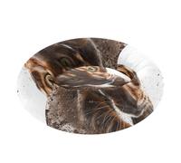 3D Cat Mud Pet Dog Bed Anxiety Relief Dog Cave Bed for Small Size Pets Supplies M