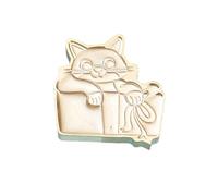 3D Cats Sealings Wax Stamp for Christmas Envelopes Cards Wedding Invitation Decorations Brass Animal Wax Seal Stamp Sealings Head