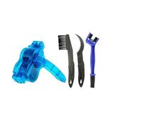 3D Chain Brush Cleaner and Protection Oil Kit, Complete for Bicycle Chain Wash Tool Set for MTB & Mountain Cycling, Deep Cleaning and Lubricating Accessories(4pcs)