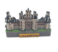 3D Chateau de Chambord France fridge magnet and desktop &table ornaments decoration，Home & kitchen decoration Chateau de Chambord France refrigerator magnet