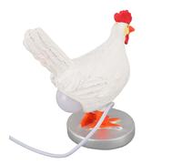 3D Chicken Laying Egg Lamp Soft Glow Night Light for Indoor Use USB Cable Operated 6.1in