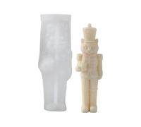 3D Christmas Candle Moulds Handmade Reusable | Christmas Soldiers Candy Mould for Soap Cake Aromatherapy Clay Crafts Cookies Holiday Party Home