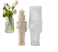 3D Christmas Candle Moulds Reusable Handmade Animal Nutcracker