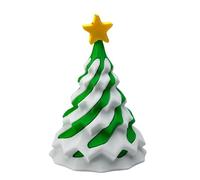 3D Christmas Sculpture - Tree With Layered Print, Miniature Decoration, Intricate Handmade Display | Elegant Decorative Modern Centerpiece Unique Collectible For Bedroom From,