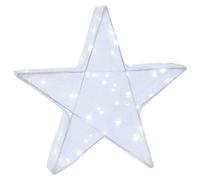 3D Christmas Star 55 x 53.5 x 10 cm Christmas Star Light with Remote vidaXL