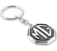3D Chrome Car Keychain for Car Metal Key Chain Gifts for Women and Men Keyring Universal Size (fit M-g)