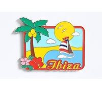 3D City Metal Fridge Magnets Country Holiday Souvenir London Paris NewYork Berlin Dubai Amsterdam Rome Prague Milan Barcelona Venice (Ibiza)