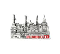 3D City Metal Fridge Magnets Country Holiday Souvenir London Paris NewYork Berlin Dubai Amsterdam Rome Prague Milan Barcelona Venice (Istanbul)