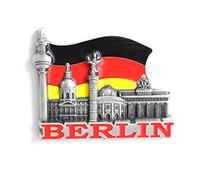 3D City Metal Fridge Magnets DUBAI Egypt Berlin Budapest Tokyo Ibiza Dubrovnik Cambodia New York Amsterdam Madrid Venice Malaga Sydney Cuba London Rome Vienna Dublin Cancun Nice (Berlin)
