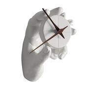 3D Clock Hands | Resin Wall Clock - Resin Quiet Movement with Hand Shape Holder for Home Craft Project Studios Living Room Cafes Kitchen