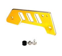 3D CNC Chain Guard Compatible with Monkey 125 Z125 2019-2024 Motorbike Rear Hell Aluminium Cover Protection Accessories (Gold)