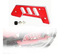 3D CNC Monkey125 Chain Guard Compatible with Monkey 125 Z125MA 2019-2024 Aluminium Motorbike Rear Chains Cover Protection Accessories (RED)