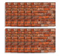3D Cobblestone Peel and Wall ers 10 Count for Multi Room Use Including Kitchen Bathroom Living Space (D)