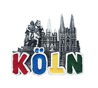 3D Cologne Germany Fridge Magnet Souvenir Gift Refrigerator Magnetic Sticker Collection