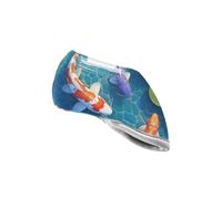 3D Colorful Fish Water Lily Golf Club Covers Premium Golf Iron Headcovers for Most Blade Putters