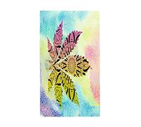 3D Comfortable Microfibre TropicalFruit Bedding Quilt Cover All Season Bedding Set with Pillow Cases SummerVibesIllustration Duvet Cover Set All Season Washable for Men Women Kids Single（140x200cm）