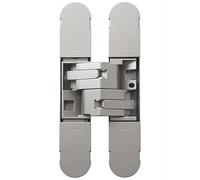 3D Concealed Hinge 1130, Fully Hidden Mechanism, Corrosion-Resistant Finish, 3D Adjustable, for Wooden and Composite Internal Doors (Champagne)
