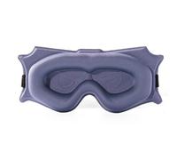 3D Contoured Cup Blindfold Help Sleep Comfort Three Dimensiona Design Eyeshade 99% Blockout for Sleeping, Yoga, Traveling(Purple)