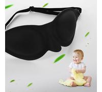 3D Contoured Silicone Sleep Eye Mask Reusable Lightweight Comfortable Total Blackout Eye Shield for Sleeping Travel Relaxation No Odor Soft