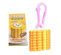 3D Corn Building Puzzle, Educational Fun Design,11.4 * 6.1 * 4.8cm, Interactive Learning Toy, Development Activity Set, Hands-On Construction Play, For Offices Social Situations And Family Bonding