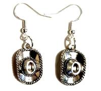 3D Cowboy Hat Earrings on Sterling Silver Hooks, 10 Gallon Hat Earrings, Stetson Earrings, Line Dancing Earrings, Country & Western Earrings