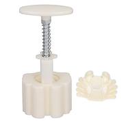 3D Crab - Shaped Mooncake Mold, Hand - Press Moon Cake Making Mold, ABS + Stainless Steel Baking Tool with Clear Texture Stamp, for Mid - Autumn Festival DIY Desserts and