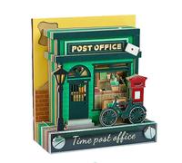 3D Creative Timepiece Calendar 2026, Weekly Desk Sculpture with Tear-Away Sticky Notes, 52-W rtistic Landmark Decoration, Hand-Carved Style Paper Craft for Home Office and School,