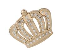 3D Crown Car Emblem Badge Decal - Chrome Metal Car Sticker, Royal Crown Design | Crystal Car Decal Sticker, Suitable for Cars, Trucks, Motorcycles, Laptops, Etc