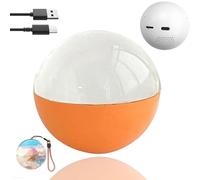 3D Crystal Ball Digital Photo Video Player - Personalized Light-Up Sphere for Memories with Heartbeat Display - Great for Couples and Pets