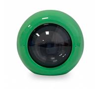 3D Crystal Ball Digital Photo & Video Player, Uploadable Personalized Memory Display with Light-Up Heartbeat Effect for Couples, Pets, Anniversaries(Green)